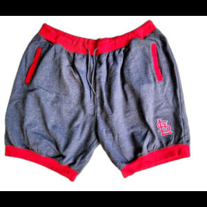 St. Louis Cardinals Shorts Adult 5XL Red Fanatics Baseball MLB Gym Mens
